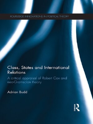 cover image of Class, States and International Relations